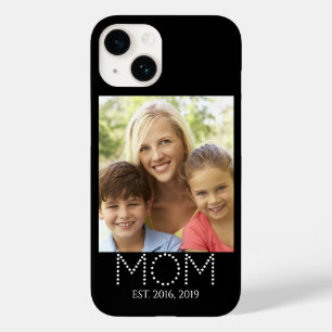 Coque Case-Mate iPhone Maman a fondé Photo noir