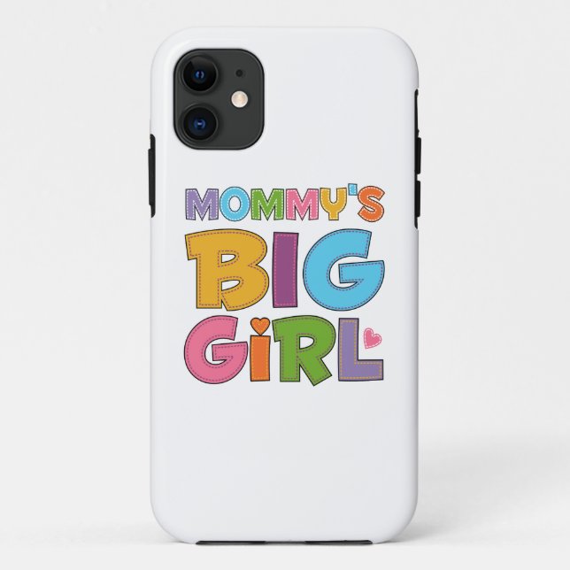 Coques Case-Mate iPhone Maman Big Girl (Dos)