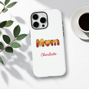 Coque iPhone 16 Pro Max Maman Cadeau simple pour maman Fête des Mères