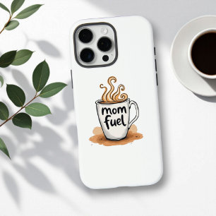 Coque iPhone 16 Pro Max Maman Carburant pour les mamans occupées   Funny C