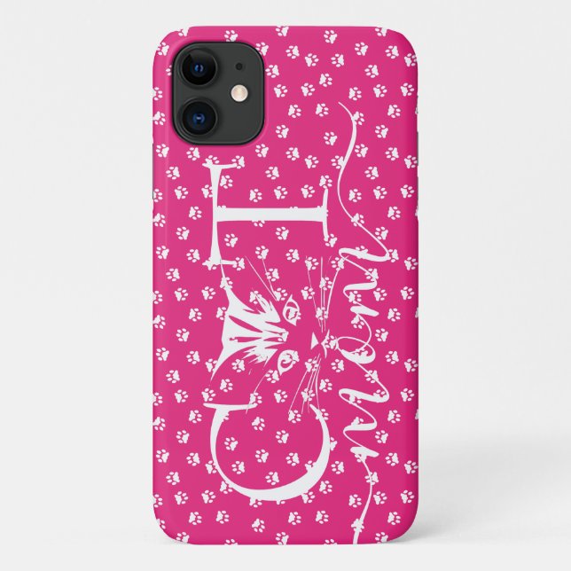 Coques Case-Mate iPhone Maman chat  (Dos)