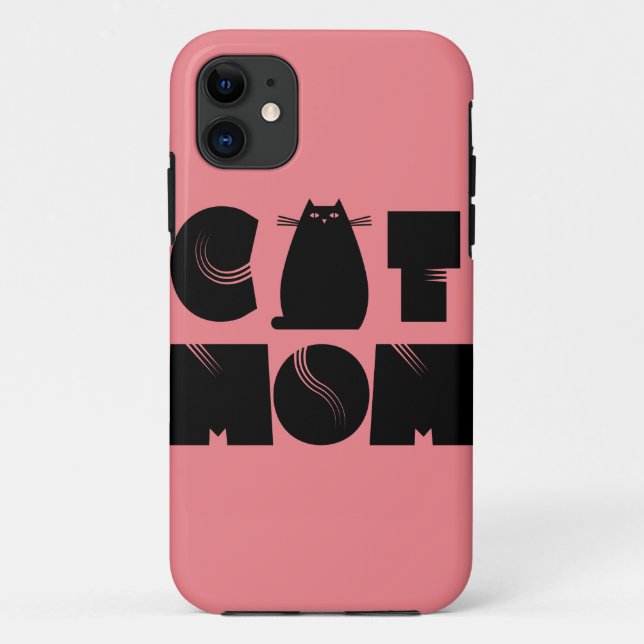 Coques Case-Mate iPhone Maman de chat (Dos)