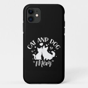 Case-Mate iPhone Case Maman de chat et de chien Fille amoureuse Chiens C
