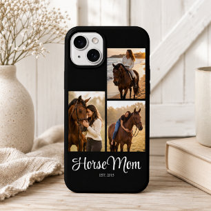 Coque Case-Mate iPhone Maman de cheval Script établi Noir 3 Photo