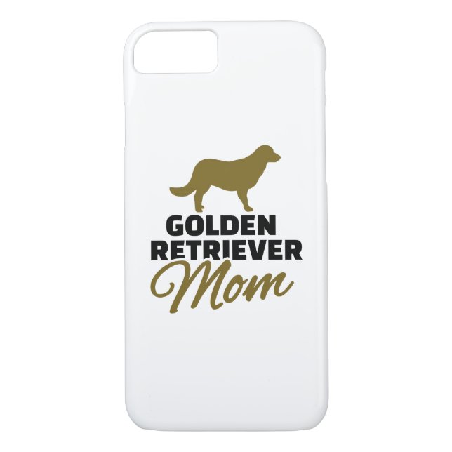 Coques Case-Mate iPhone Maman de golden retriever (Dos)