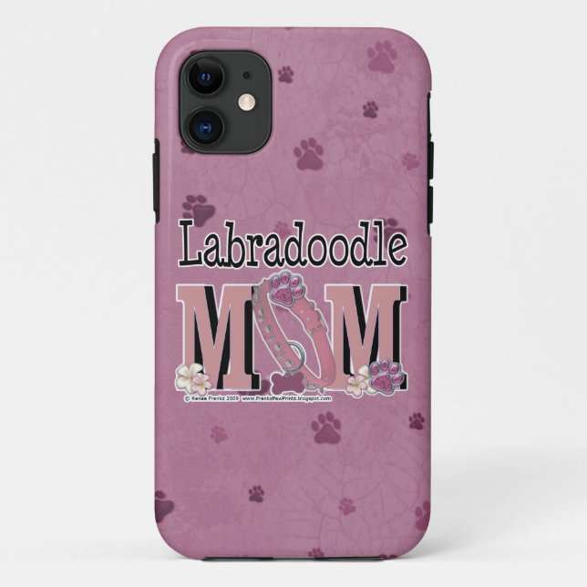 Coques Case-Mate iPhone MAMAN de LabraDoodle (Dos)