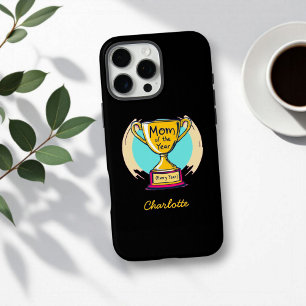 Coque iPhone 16 Pro Max Maman de l'année Fête des mères personnalisées
