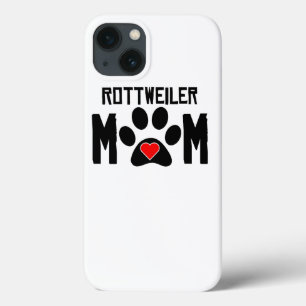 Etui iPhone 13 Maman de rottweiler