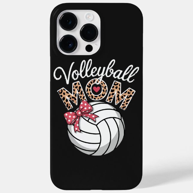 Coques Case-Mate iPhone Maman de volleyeuse (Verso)
