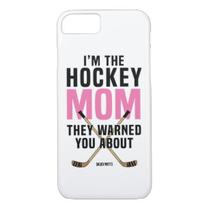 Coque iPhone 8/7 Maman d'hockey ils vous ont avertis environ