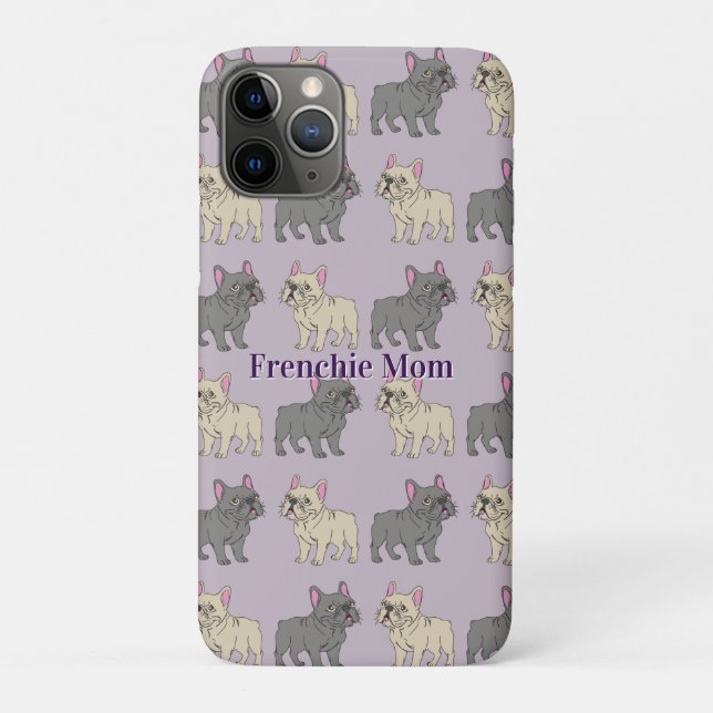 Coques Case-Mate iPhone Maman d'un Frenchie (Dos)
