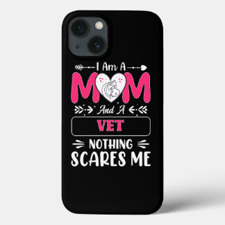 Case-Mate iPhone Case Maman Et Un Vet Rien Ne Me Fait Peur, Drôle Maman