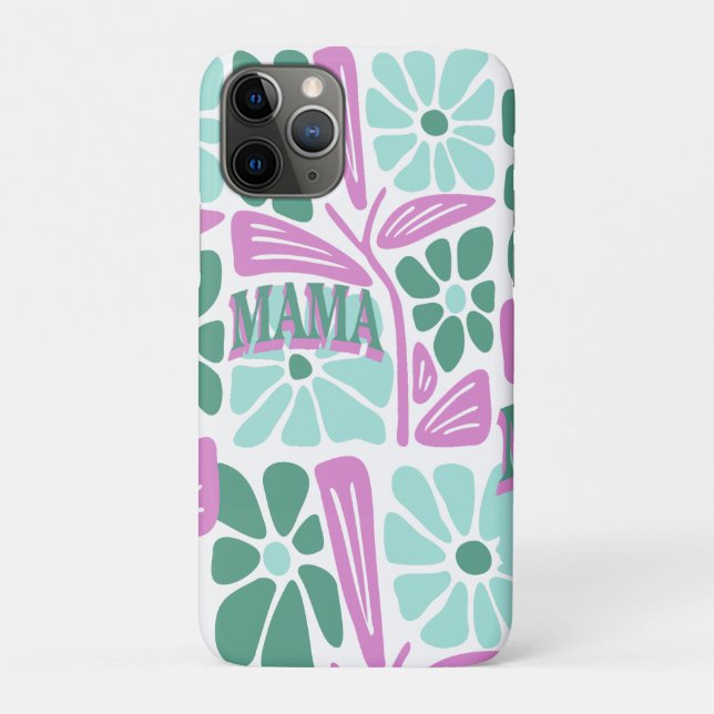 Coques Case-Mate iPhone Maman Floral Fantaisiste  (Dos)