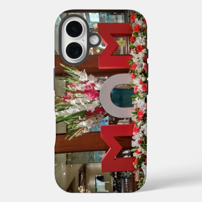 Coques Case-Mate iPhone "Maman, je t'aime" - Un hommage floral plein de co (Verso)