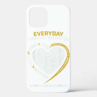 Case-Mate iPhone Case Maman Papa Or En Mémoire Fille Enfance Cancer A