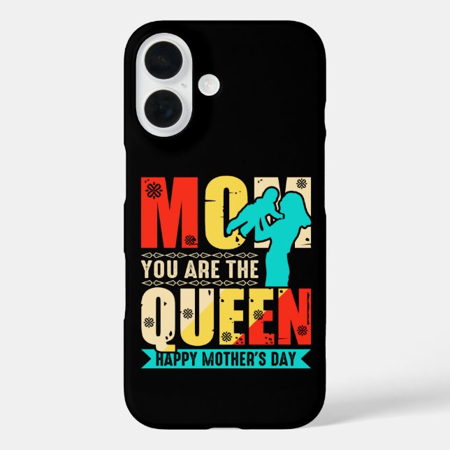 Coques Case-Mate iPhone Maman Tu Es La Reine-67761 (Verso)