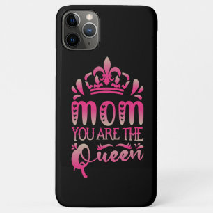 Case-Mate iPhone Case Maman, tu es la reine, cadeau de la fête des mères