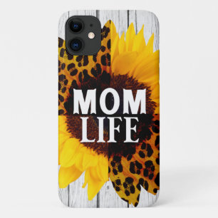 Case-Mate iPhone Case Maman Vie tournesol avec le bois