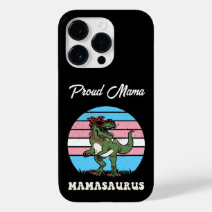 Coque Case-Mate iPhone Mamasaurus Dinosaure drôle sur le coucher du solei