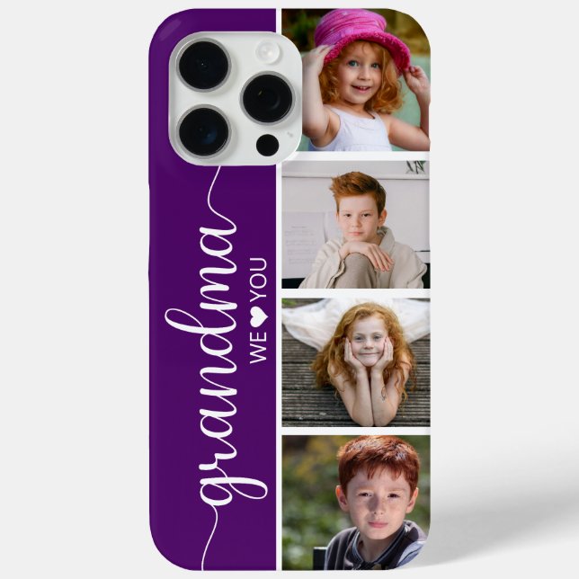 Coques Case-Mate iPhone Mamie 4 Photo (Verso)