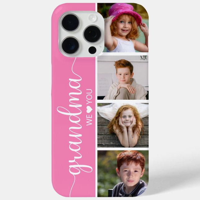 Coques Case-Mate iPhone Mamie 4 Photo (Verso)