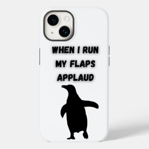 Coque Case-Mate iPhone manchot applaudit de manière inappropriée et embar