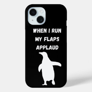 Coque Case-Mate iPhone manchot applaudit de manière inappropriée et embar