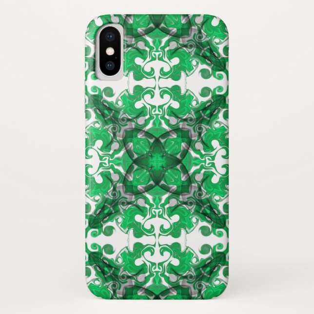 Coques Case-Mate iPhone mandala Abstrait, tourbillon de papillon psychédél (Dos)