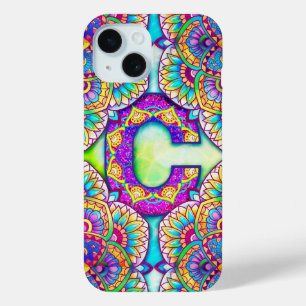 Coque Case-Mate iPhone Mandala alphabet C 