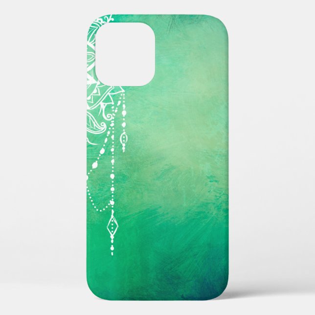 Coques Case-Mate iPhone Mandala arrière - plan spirituel mandala (Verso)