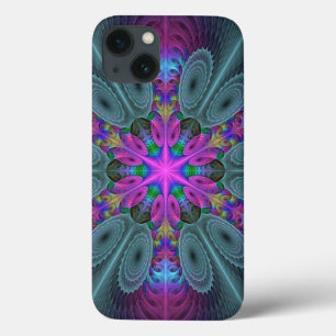 Case-Mate iPhone Case Mandala coloré frappant art fractal kaléidoscope