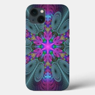 Case-Mate iPhone Case Mandala coloré frappant art fractal kaléidoscope