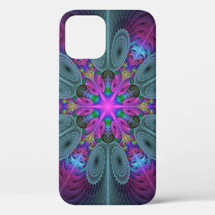 Case-Mate iPhone Case Mandala Colorful Striant Fractal Art Kaleidoscope