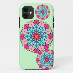 Etui iPhone Case-Mate Mandala de fleur