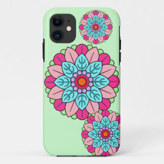 Etui iPhone Case-Mate Mandala de fleur