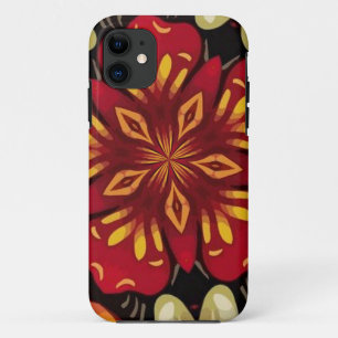 Case-Mate iPhone Case Mandala de fleurs tropicales et papillons