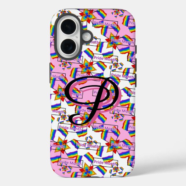 Coques Case-Mate iPhone Mandala de la fierté arc-en-ciel - Géométrique vib (Verso)