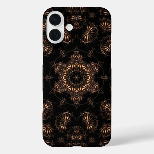 Coques Case-Mate iPhone Mandala de l'âge de bronze (Verso)
