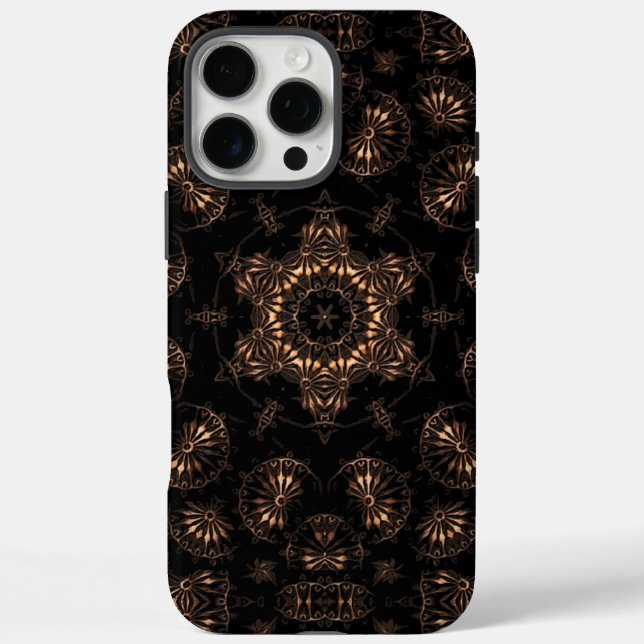 Coques Case-Mate iPhone Mandala de l'âge de bronze (Verso)