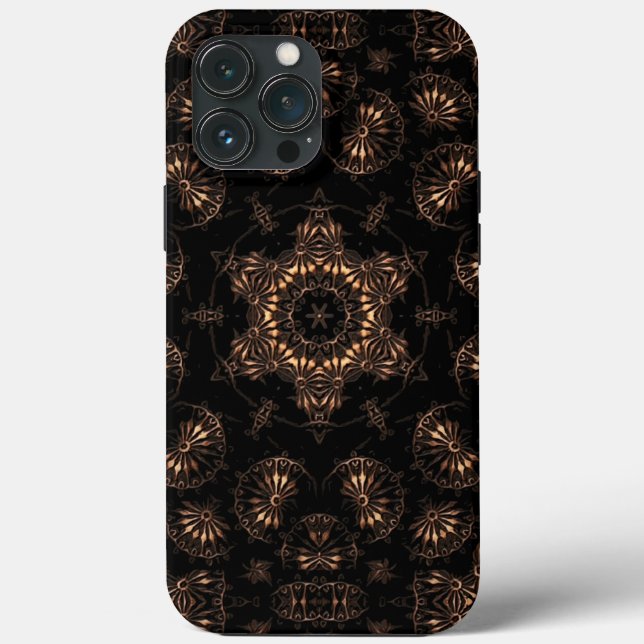 Coques Case-Mate iPhone Mandala de l'âge de bronze (Verso)