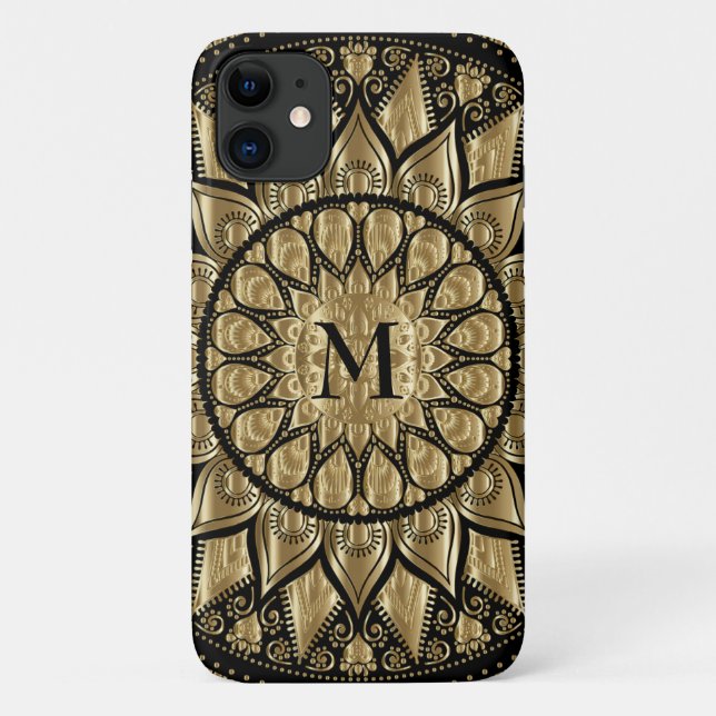 Coques Case-Mate iPhone Mandala floral (Dos)