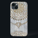 Coques Pour iPhone Mandala Gold Design<br><div class="desc">Mandala Gold Design. Artiste : June Erica Vess. ID d'image : 155295DEA.</div>