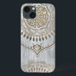 iPhone 13 Coque Mandala Gold Design<br><div class="desc">Mandala Gold Design. Artiste : June Erica Vess. ID d'image : 155295DEA.</div>