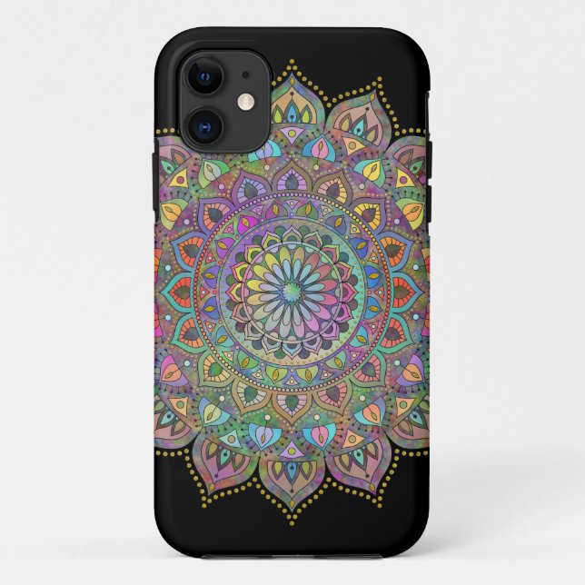 Coques Case-Mate iPhone Mandala Inde Style 1 (Dos)