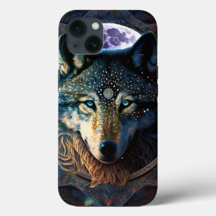 Case-Mate iPhone Case Mandala, la lune mystique du loup