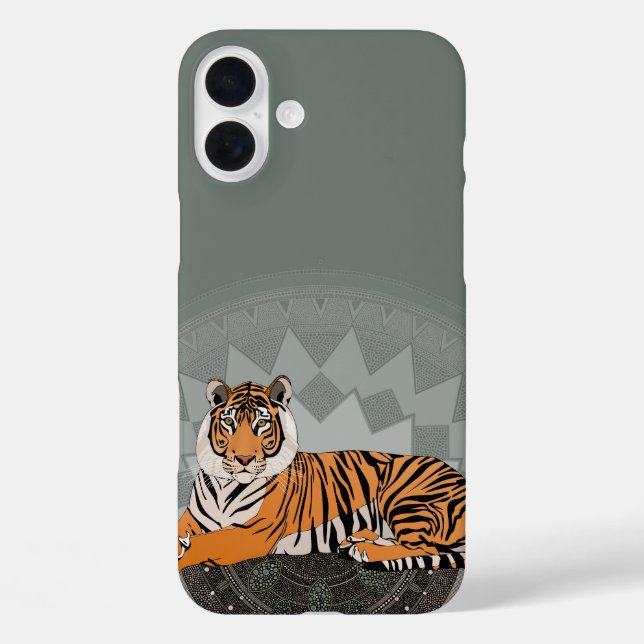 Coques Case-Mate iPhone mandala lichen (Verso)