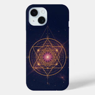 Coque Case-Mate iPhone Mandala Lumineux de l'Harmonie Dorée