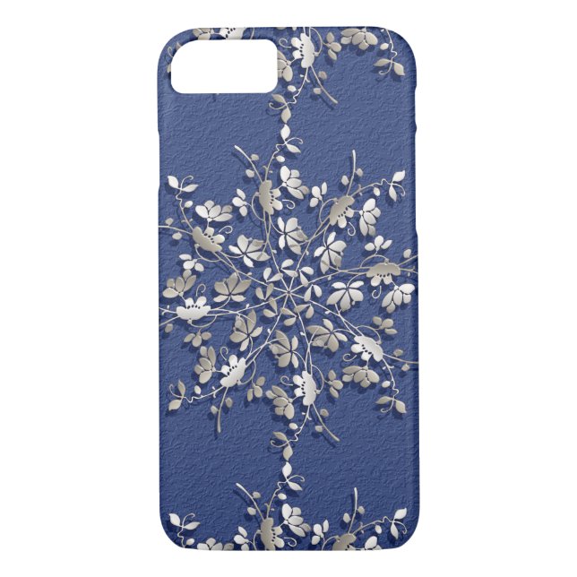 Coques Case-Mate iPhone Mandala métallique ethnique sur l'arrière - plan (Dos)