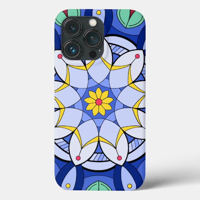 Coques Case-Mate iPhone Mandala Motif 01 (Verso)