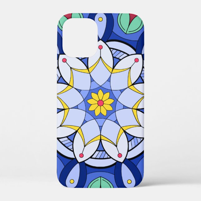 Coques Case-Mate iPhone Mandala Motif 01 (Verso)